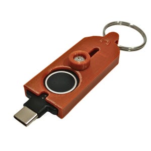 In - Out Cover case Keychain for Yubikey Bio + 5 NFC/C Bio + 5C NFC