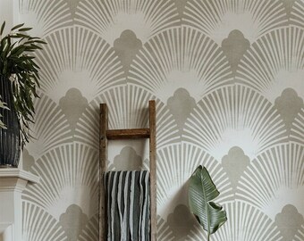 Removable Water-Activated Wallpaper Art Deco 1920 Teal Navy 1920S Geometric Tile Removable Water-Activated Wallpaper Art Deco 1920 Teal Navy 1920S Geometric Tile