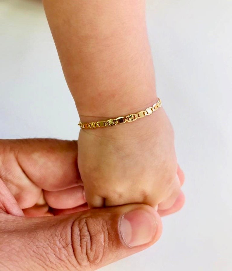 Newborn Baby/Childrens Boys/Girls Gold Filled Baby Bracelet Etsy