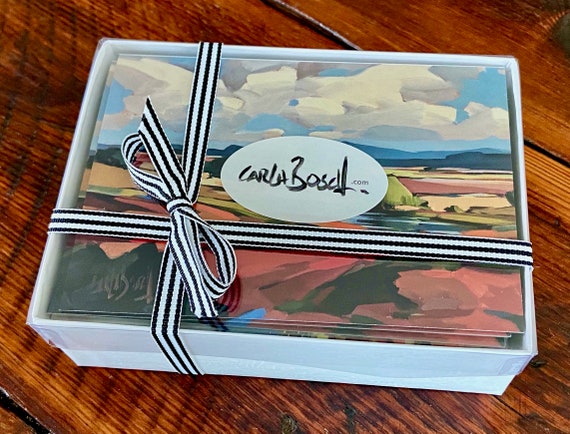 Greeting Cards Hand Painted Note Blank Cards Gift