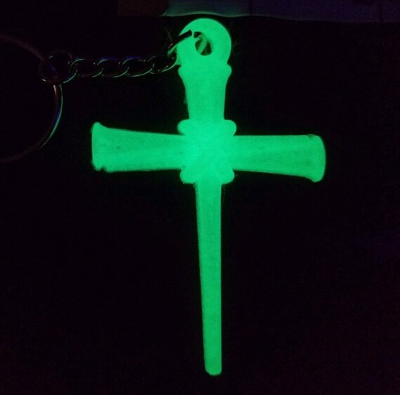 Plastic Glow-in-the-Dark Crosses