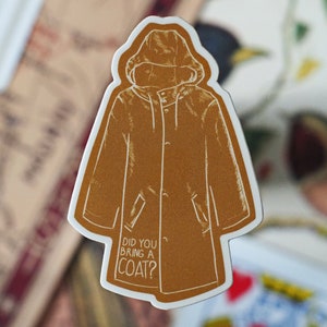 Rain Coat Sticker — Waterproof Vinyl Sticker