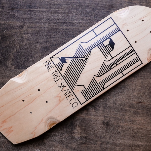 Handmade Cruiser Deck — Timber — Pine Tree Skate Co.