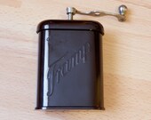Vintage Bakelite Coffee Mill Grinder Tramp Top Condition