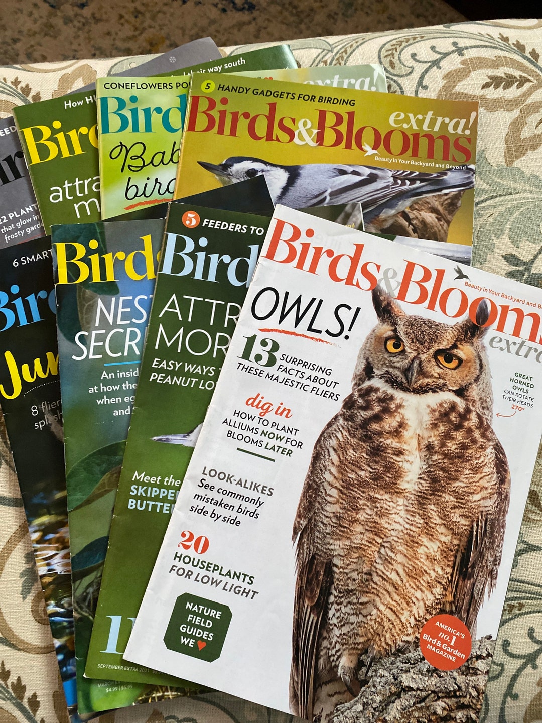 Birds and Blooms Extra Magazine . You Choose From Several Etsy