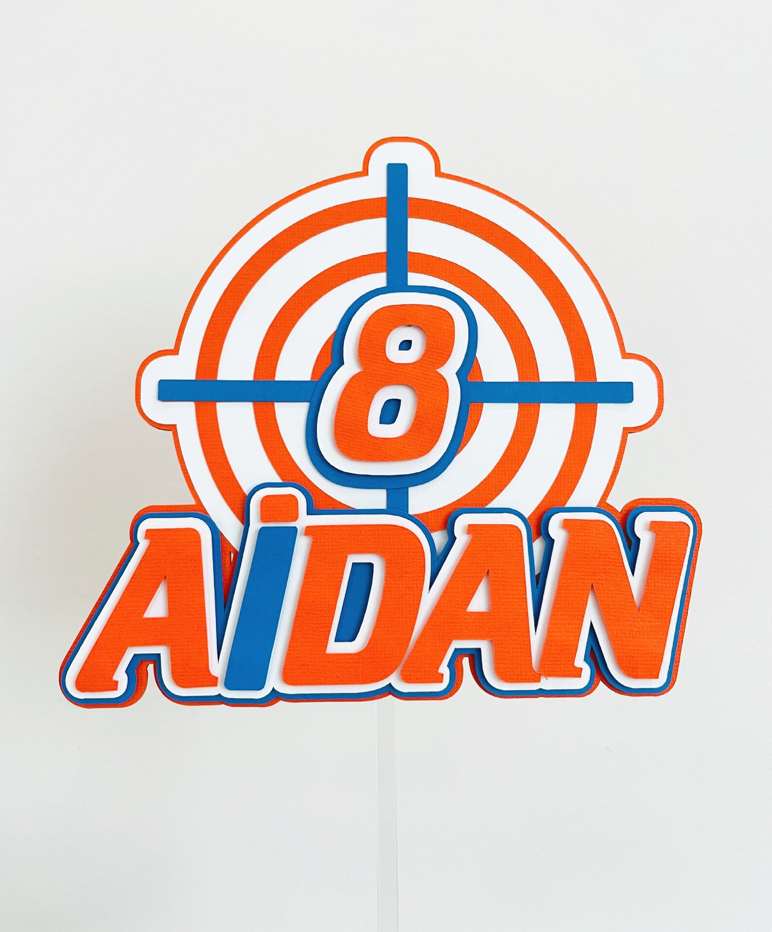 Personalized Nerf Cake Topper Nerf Topper Nerf Birthday Etsy