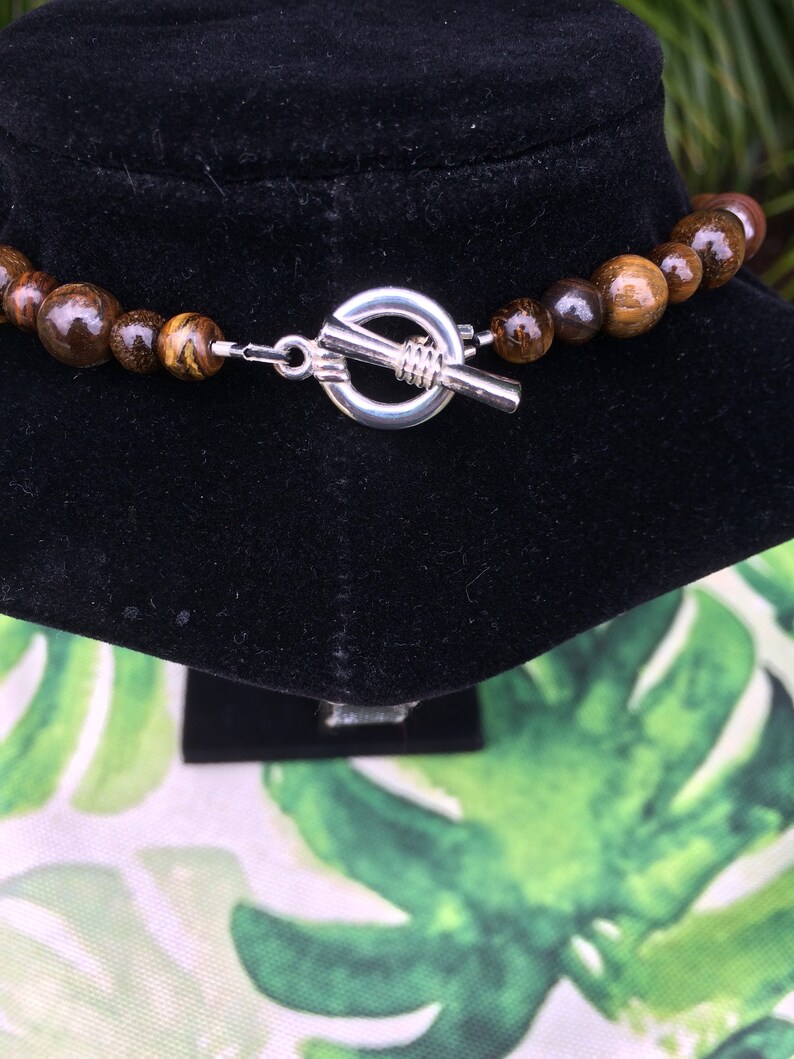 Tiger Eye Necklace and Earring Set Tiger Eye Jewelry Tiger Eye Necklace Tiger Eye Pendant Tigers Eye Necklace Tigers Eye Pendant