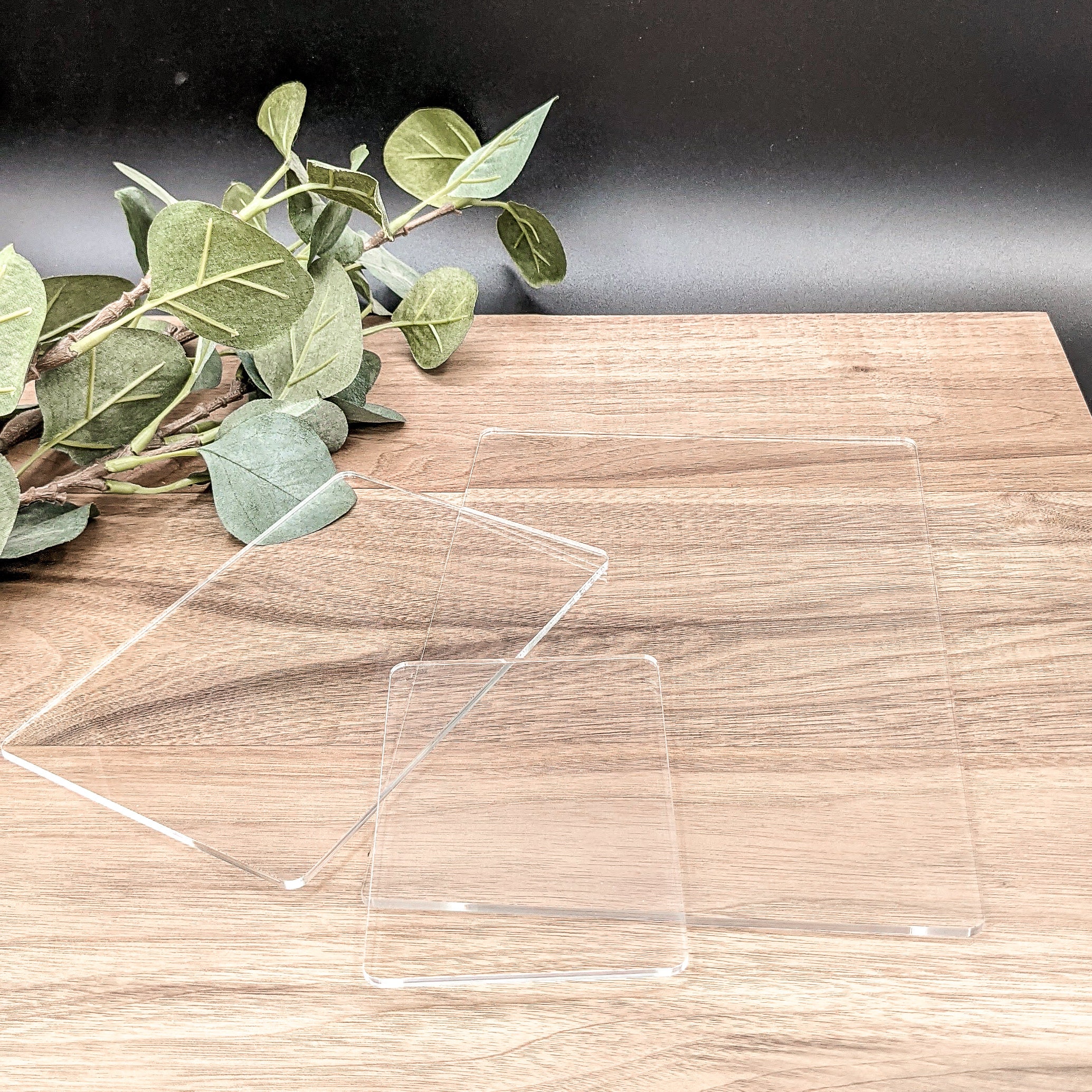 Blank Acrylic Table Sign Wedding Table Décor Blank Place Etsy UK