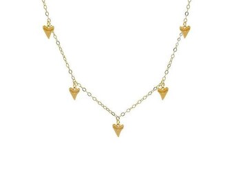 Shark Tooth Charm Necklace