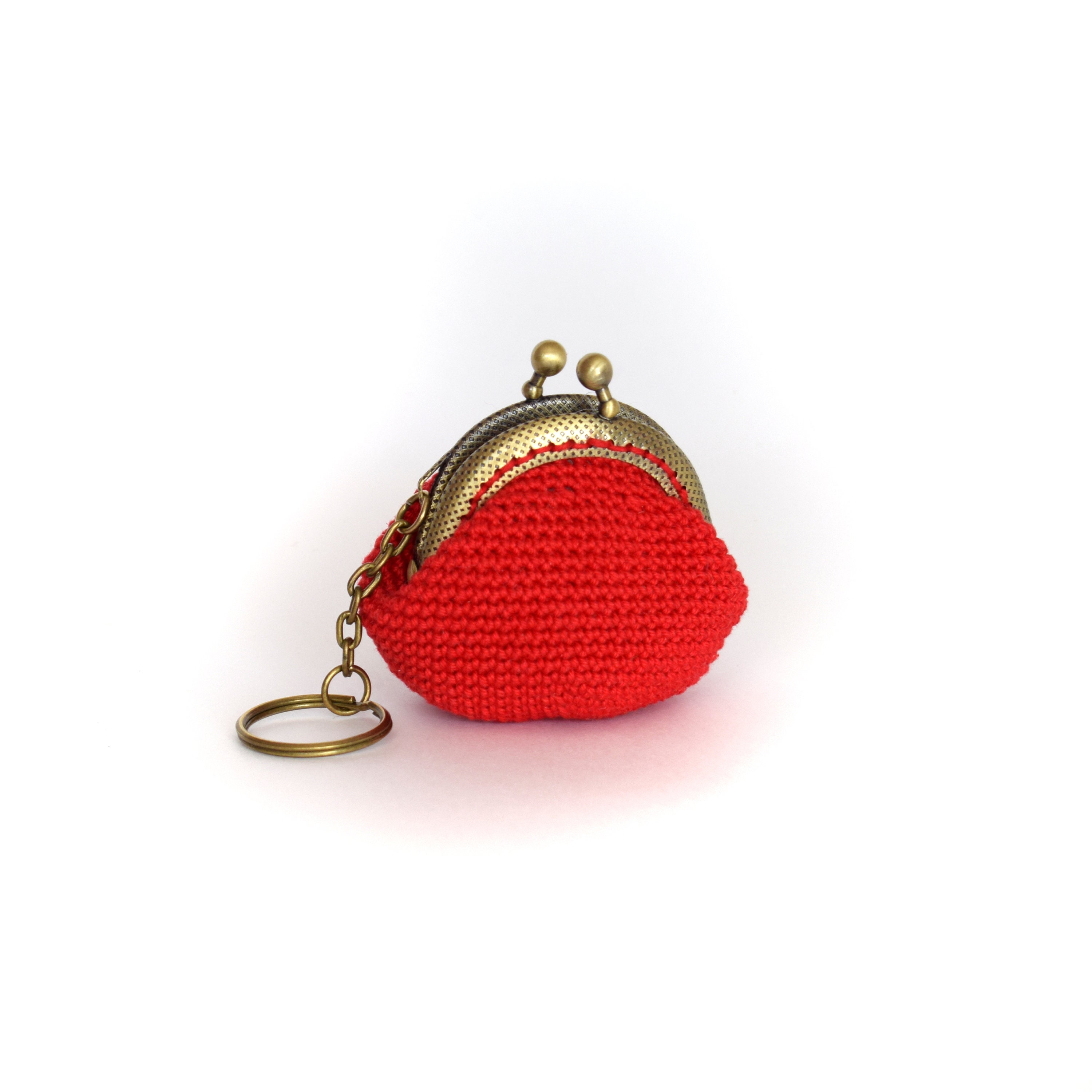 Keychain wallet small womens wallet kiss roommate gift Etsy