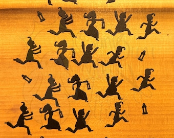 Running Scared Silhouettes