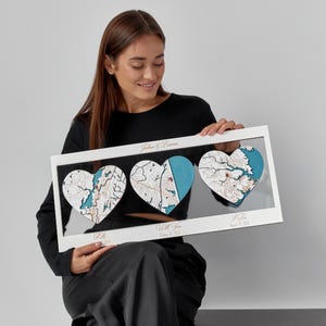 Personalisierte Karte Hallo werde ich machen, Landkarte, Wandkunst aus Holz, Verlobung, Hochzeit, Geschenke für Paar Einzigartig, Einweihungsgeschenk, Wohnung Dekor