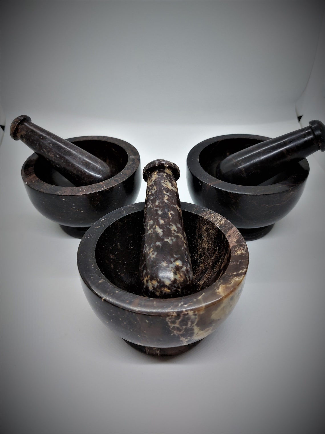 Soap Stone Mortar & Pestle Soapstone Herb Bowl Soapstone Etsy