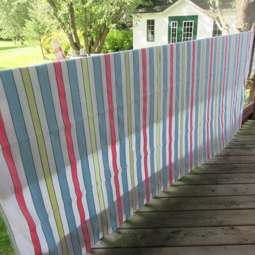 W2 woven catalogne blanket hand made tread cotton jersey material 56.5