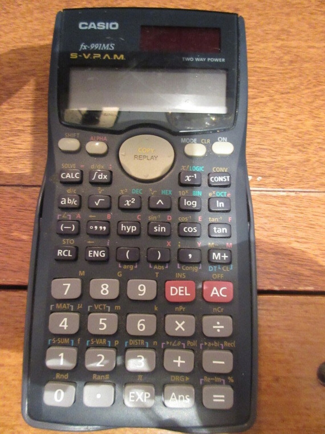 1 Scientific Calculator Fx 991 Ms S Vpam Two Way Power Model Etsy