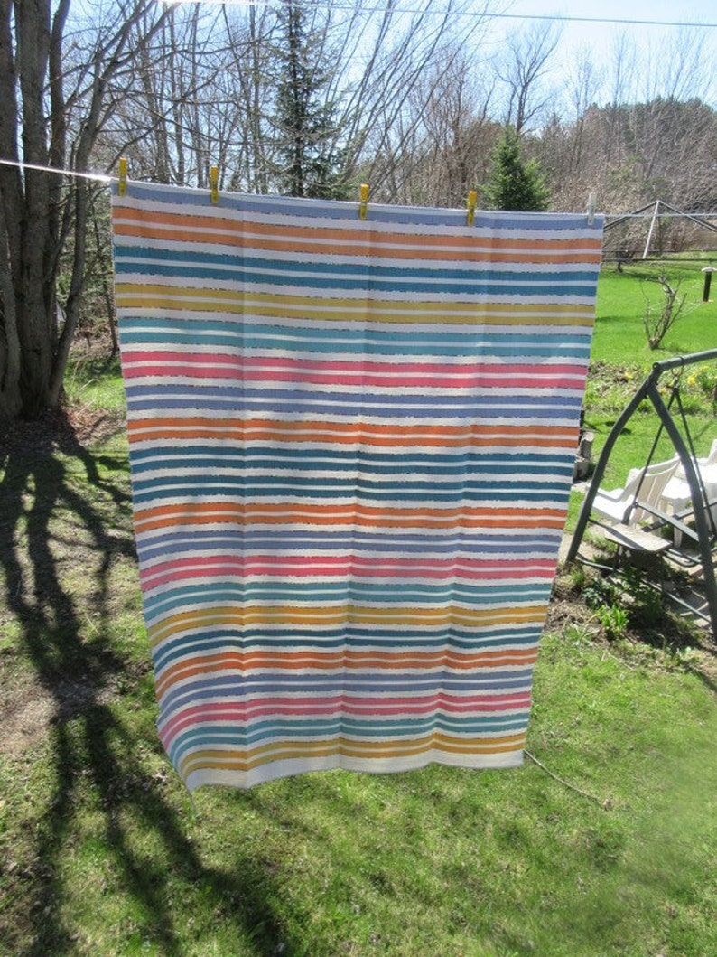 92 woven catalogne blanket hand made cotton material 53