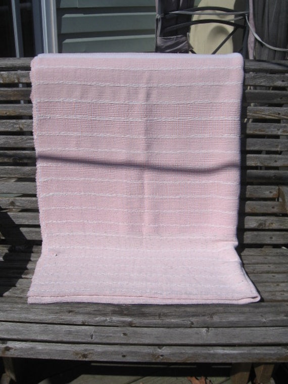6A Handmade Woven Catalogne Blanket 56.5large X 97 Etsy