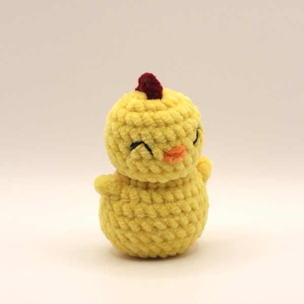 Chick Crocheted Plushie