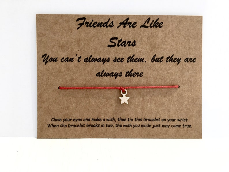 Wish String Bracelet. Wish Bracelet. String Bracelet. Star Etsy