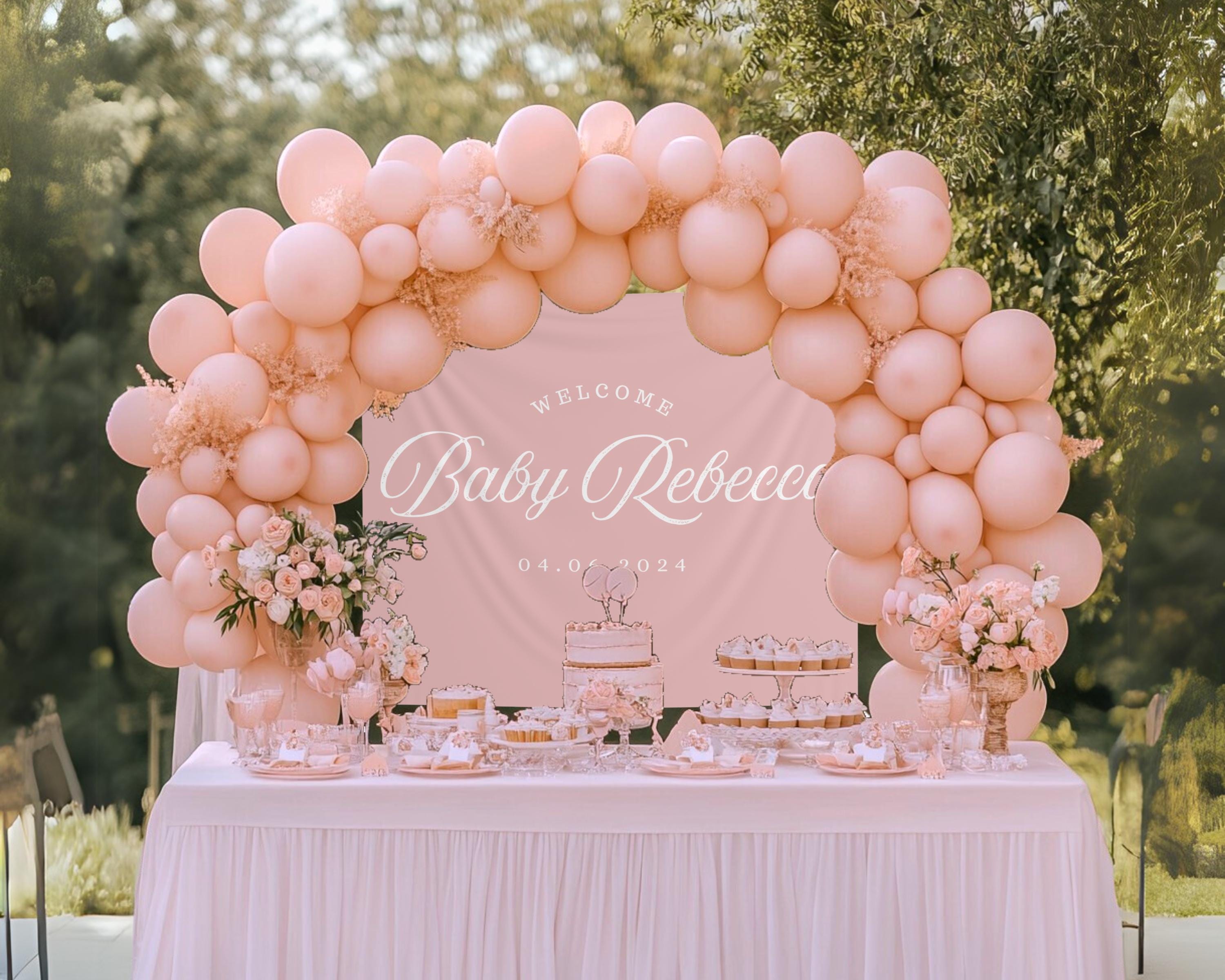 Gender Reveal Party Decorazione, Baby Shower Boy or Girl, Palloncini Nascita Bimbo Boy or Girl Banner adesivo Team Boy Team Girl per decorazioni Baby Shower
