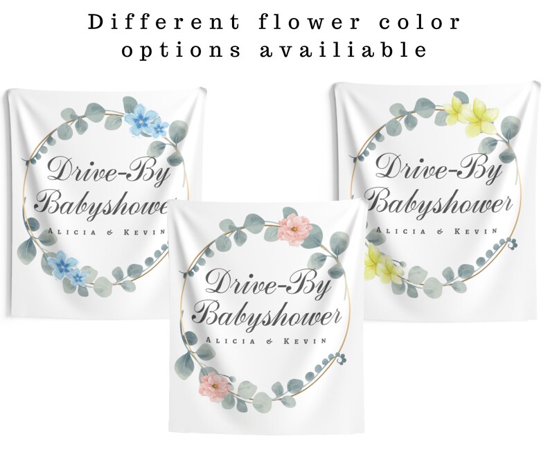 Drive by Baby Shower Baby Shower Drive Through Drive by Etsy