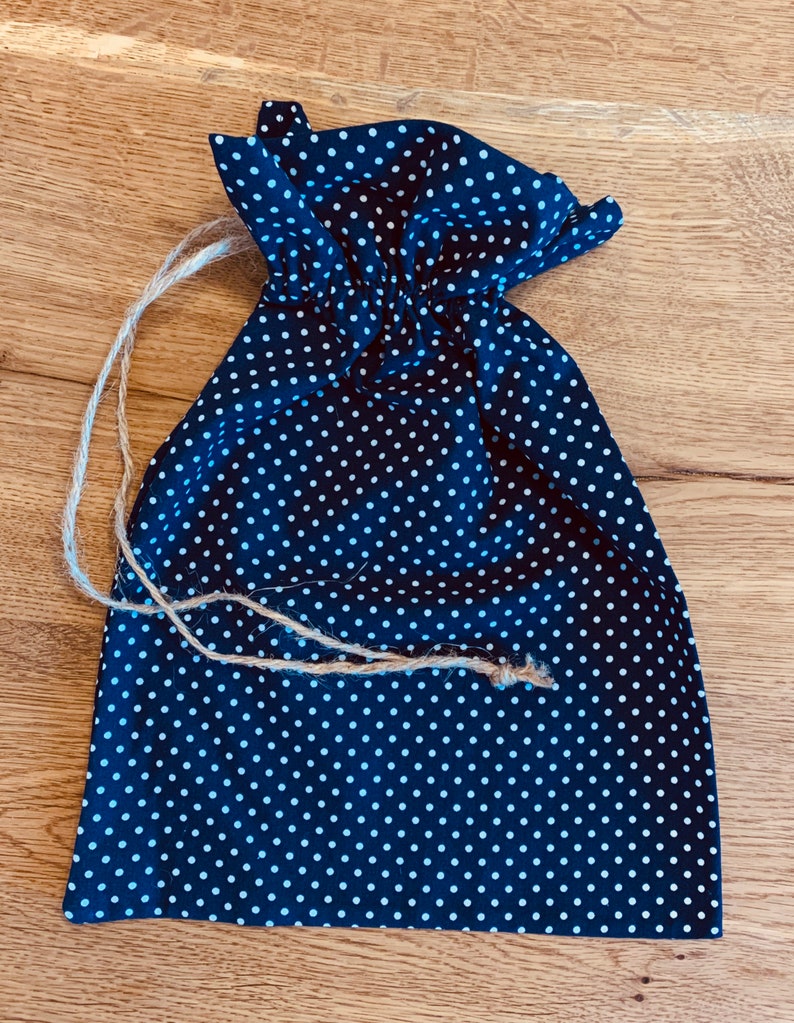Christmas Holiday Gift Bag cotton reusable items