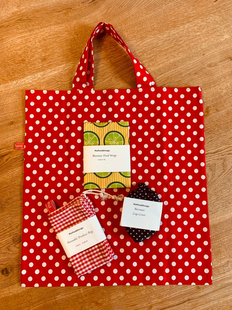 Christmas Holiday Gift Bag cotton reusable items
