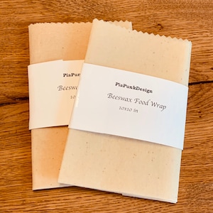 Beeswax Food Wrap, unbleached cotton and prints