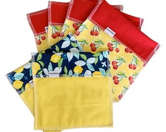 Reusable Sandwich Bag--Surprise Prints--Snack Bag--PiaPunkDesign