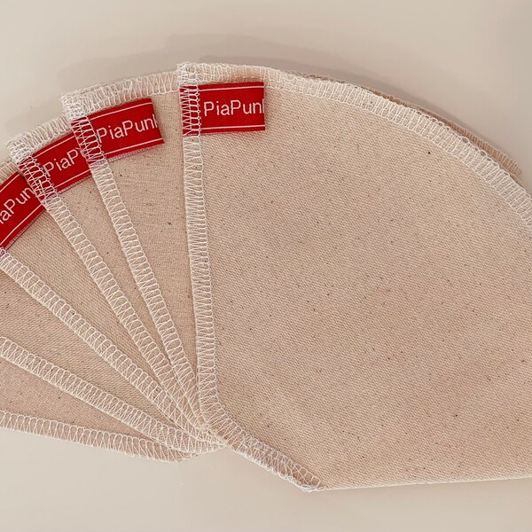 Coffee Filter, reusable, unbleached cotton, eco friendly