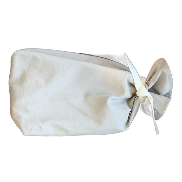 Lined Bread Bag, Durable Cotton, Square Bottom Loaf Bag, Eco-Friendly Food Storage