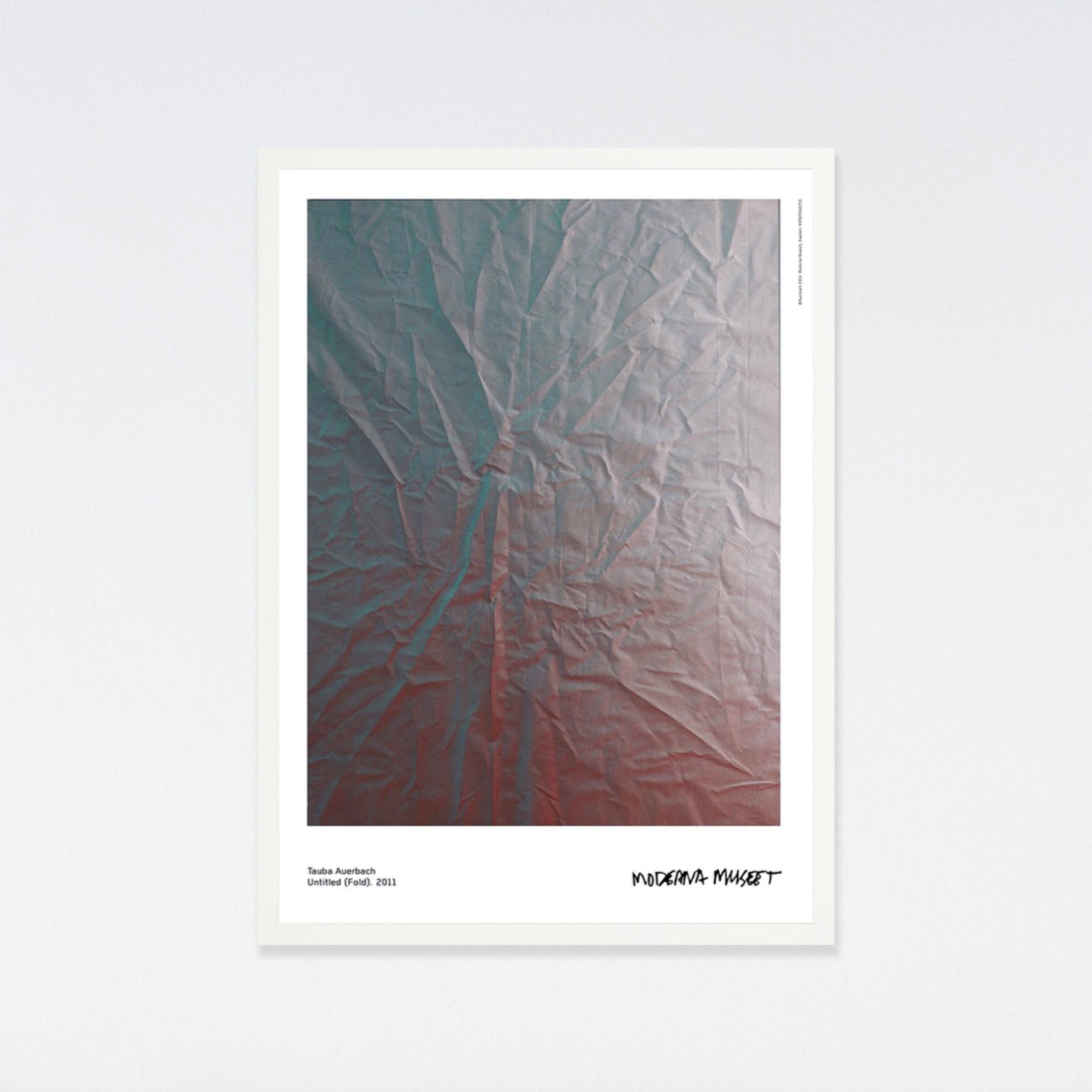 Tauba Auerbach Unaltd Fold 2016 Poster - Etsy 日本