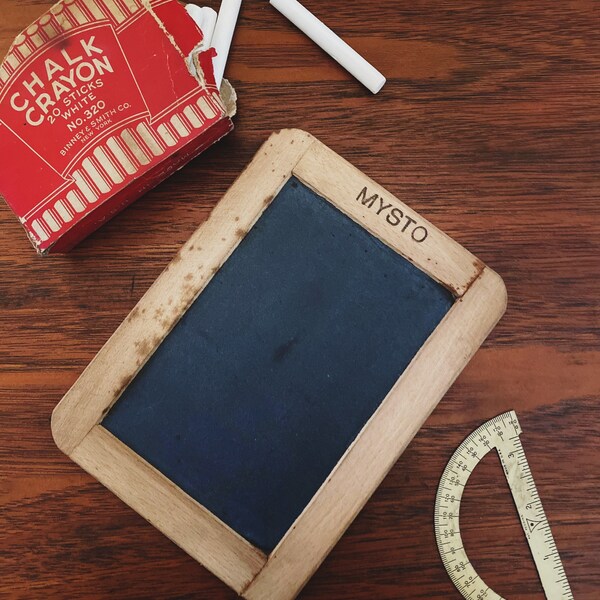 Antique Chalkboard Etsy