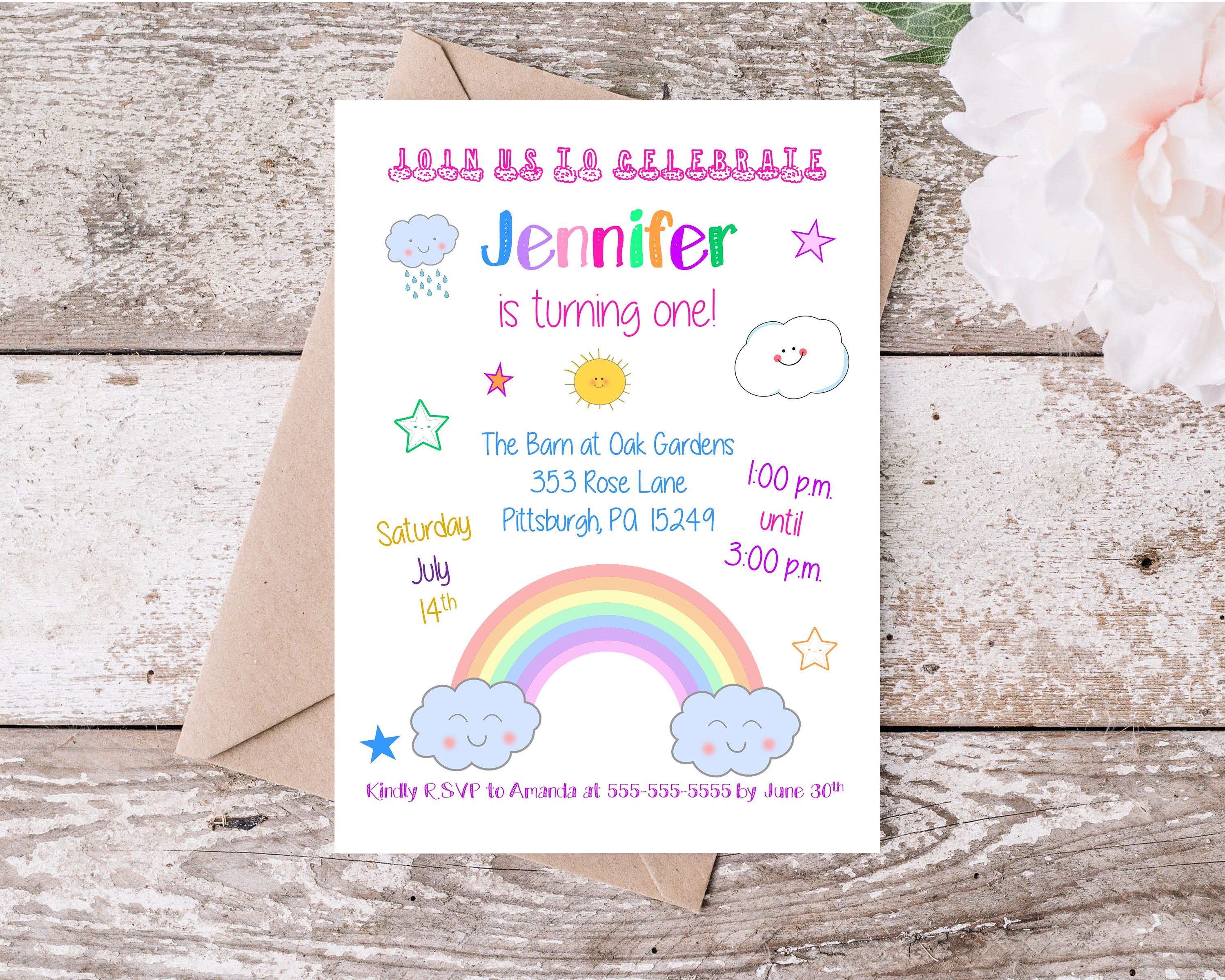 Birthday Weather Etsy