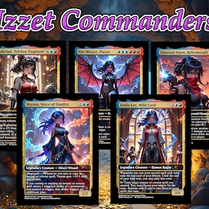 Izzet Commanders 5 Card Bundle - Commander EDH Izzet Pack