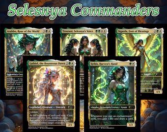 Selesnya Kommandanten 5 Karten Bundle - Kommandant EDH Selesnya Pack