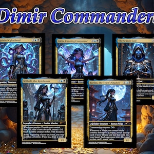 Dimir Commanders 5 Card Bundle - Commander EDH Dimir Pack