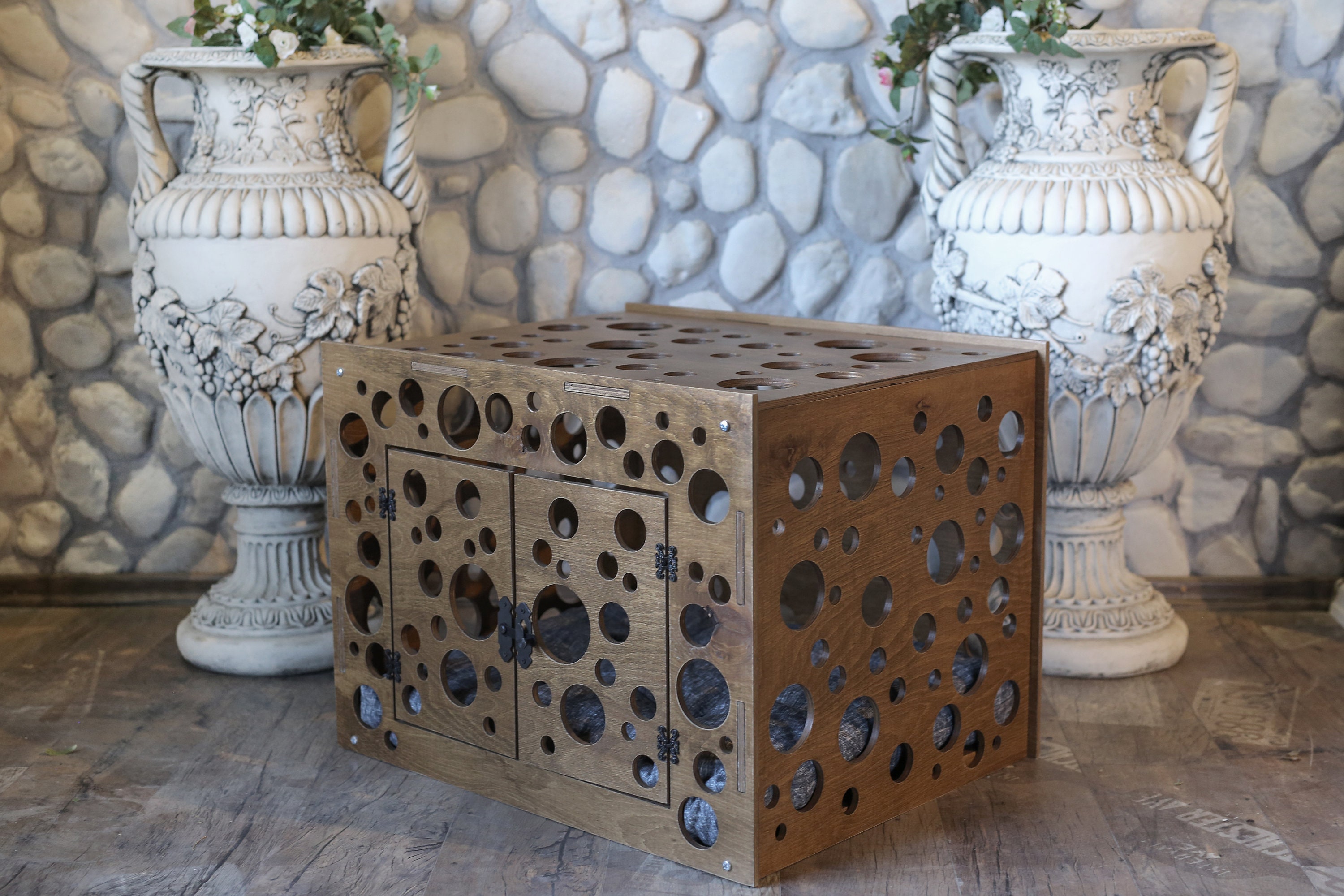 Hund Haus Hund Bett Holz Kiste Indoor Haustier Möbel Hund Etsy