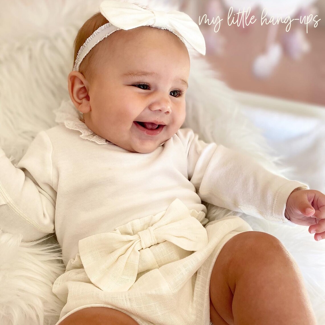 White Linen Bloomers Linen Bloomers White Bloomers Baby Etsy