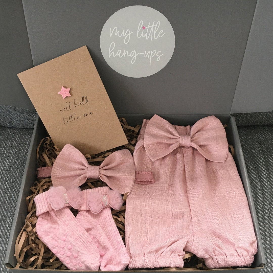 Baby Girl Gift Box Baby Girl Gift Set Newborn Gift Box Baby Etsy UK