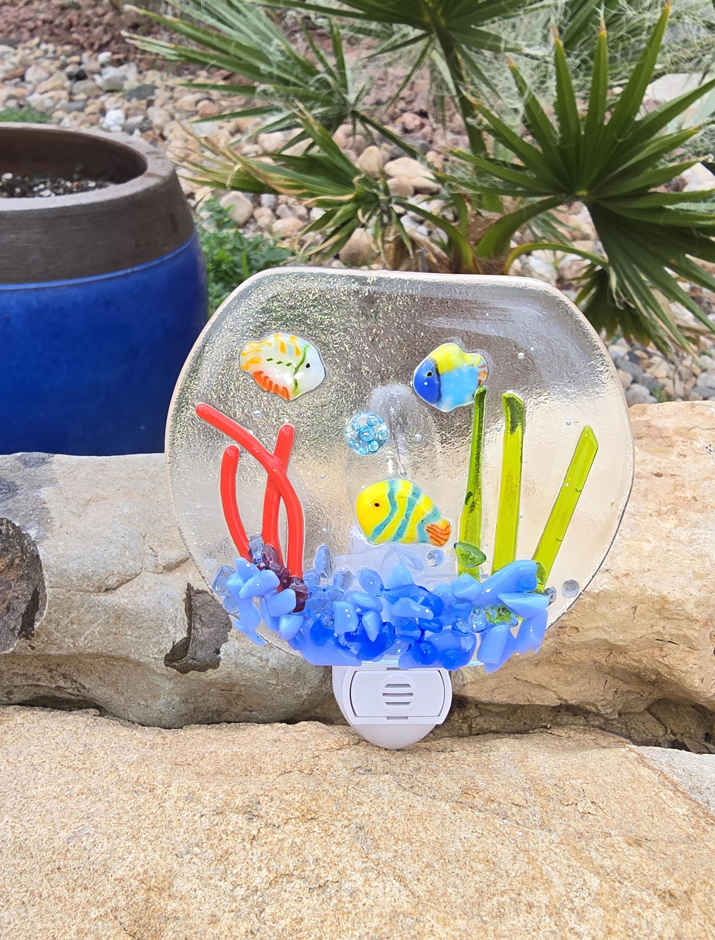 cool fish bowl accessories Amazon.com New Releases: The best-selling new & future releases in Aquarium Dcor Not easy leak Aquarium bowl decoration ideas at