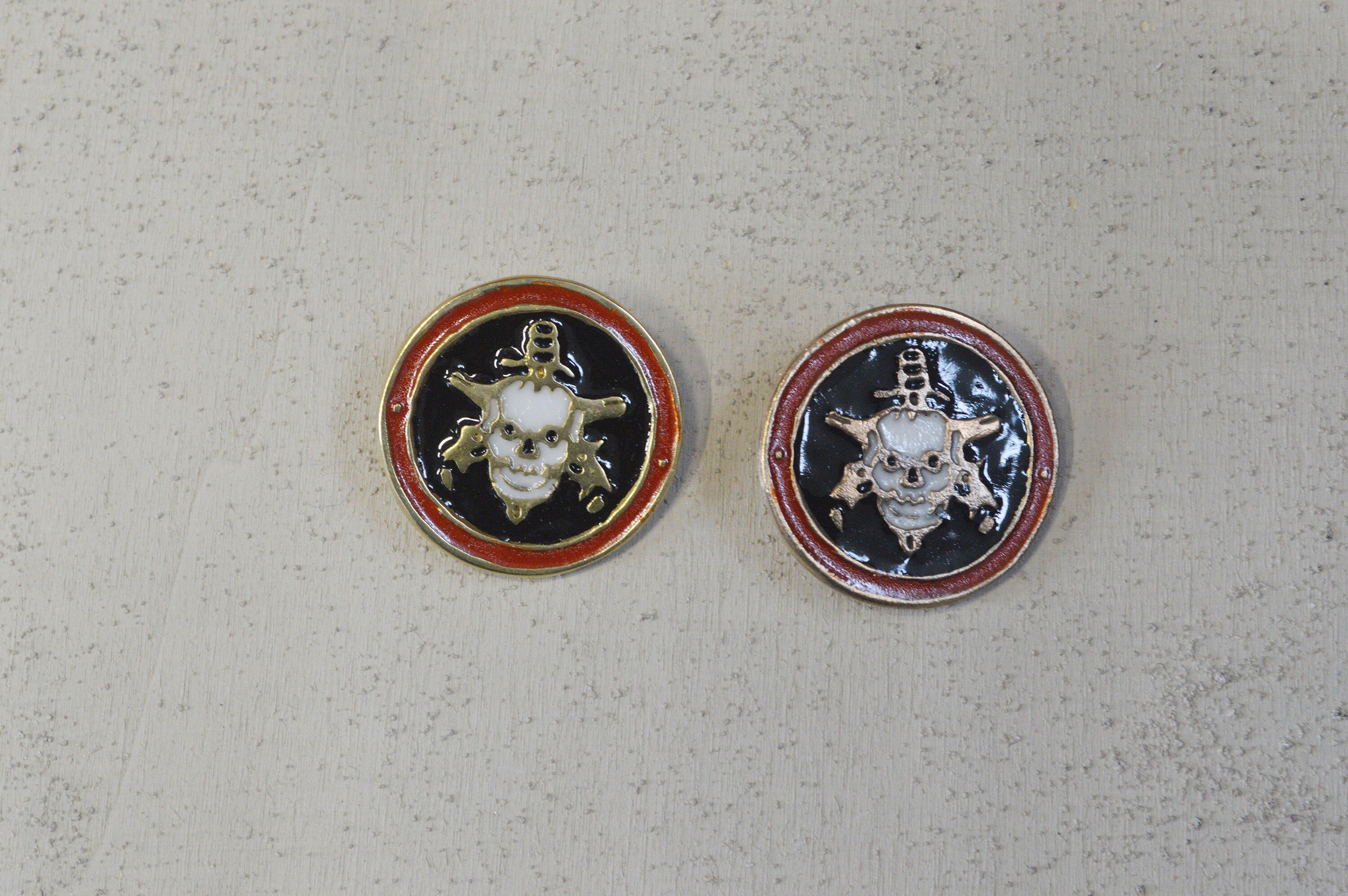 BOPE Pin, Skull Brooche, Bronze, Badge Rainbow Six Siege
