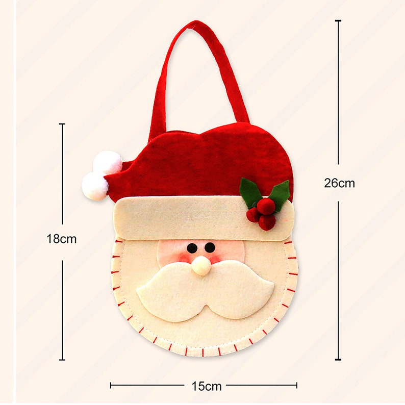 Animal Pattern Gift Bag,Christmas Gift Bag,Candy Bag,Christmas Supplies