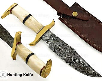 Unique Craft, Bushcraft Knife, Fixed Blade, Hunting Knife, Mother's Day GIft, Wedding Gift, Anniversary Gift, Gift For Him, Camping Knife