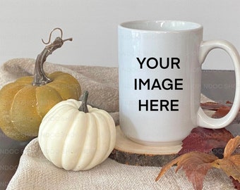 Fall coffee cup mock-up digital, photo, coffee, mug, cup, halloween, photo mock-up, business, staging, fall