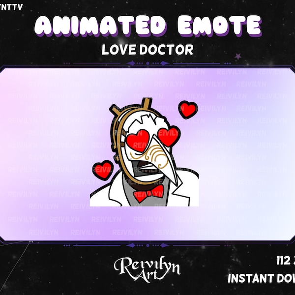 Animated Emote DBD Love Doctor Twitch
