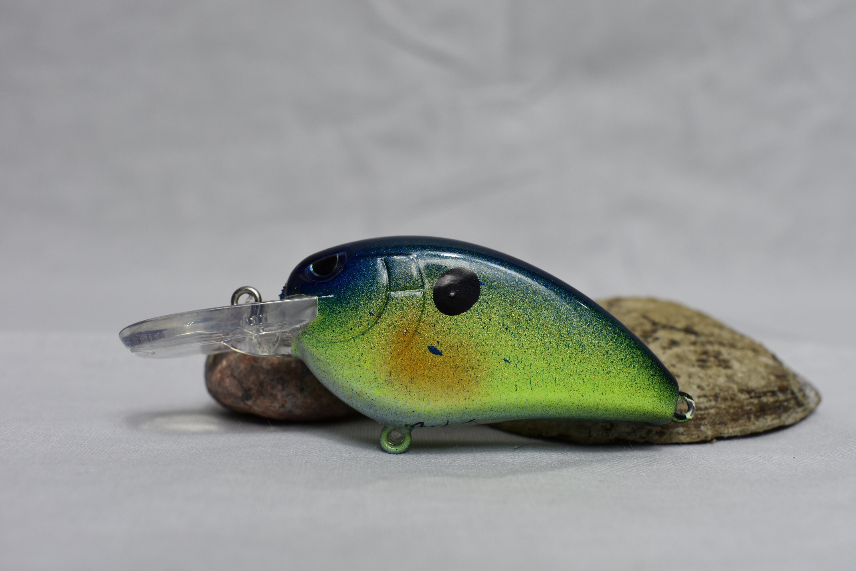 Howell Custom Lures Chartreuse Shad Custom Fishing Lure Etsy