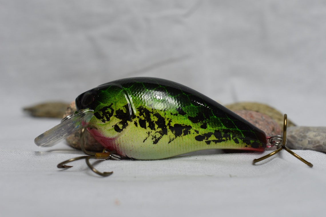 Howell Custom Lures Baby Bass custom Painted Fishing Lure Etsy