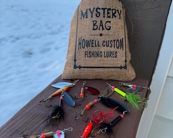 Handmade Inline Spinner Lure Mystery Bag – Custom Fishing Gift