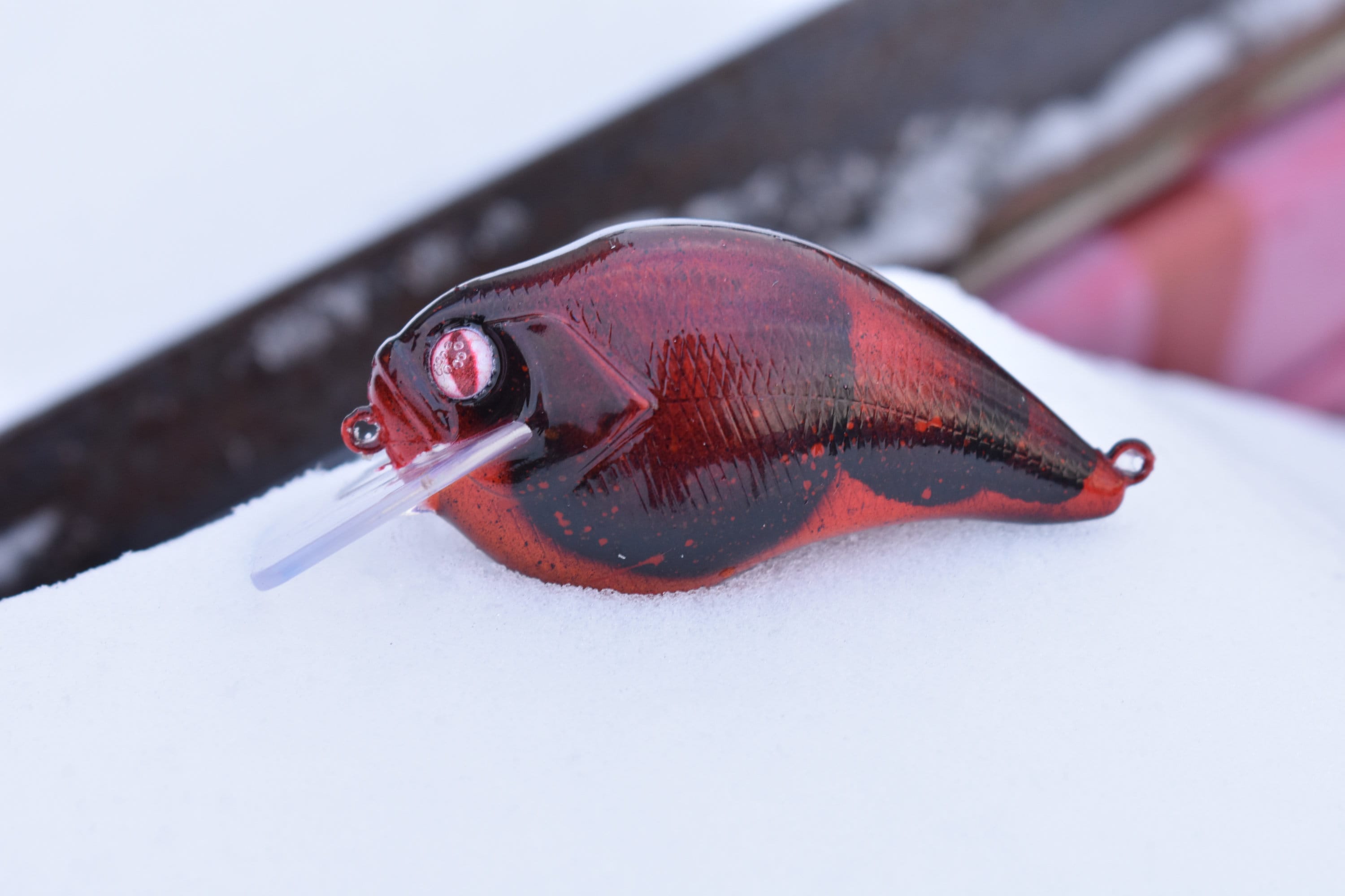 cajun crawl fishing lures Handmade Cajun Craw Fishing Lure: Custom Painted Crankbait